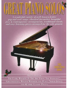 GREAT PIANO SOLOS-The Christmas Book