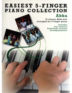 EINFACHSTE 5-FINGER-PIANO-SAMMLUNG-Abba