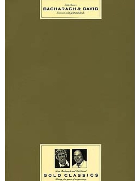 BACHARACH Burt-Gold Classici (PVG)