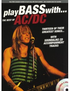 AC/DC-Play Basso con AC/DC per Basso (Inc.CD)