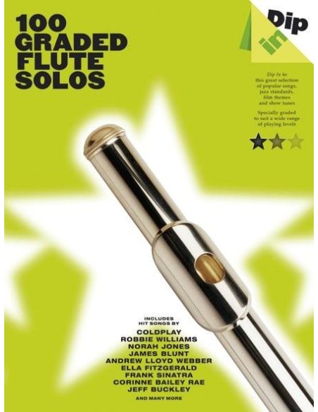 DIP IN-100 Graded Flute Solos