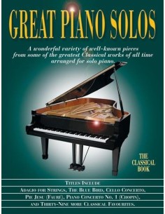 GREAT PIANO SOLOS-The Classical Book