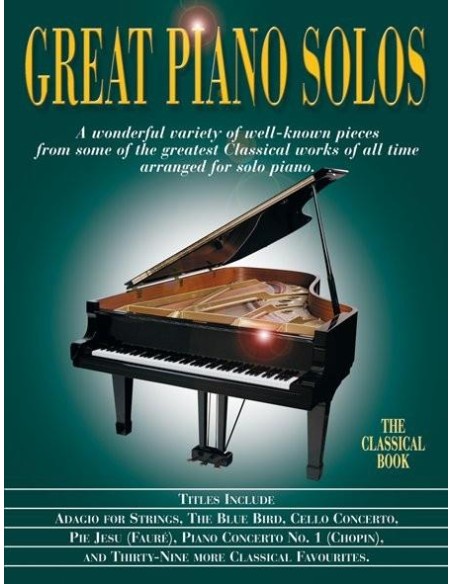 GREAT PIANO SOLOS-The Classical Book