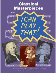 MISCELLANEOUS-I Can Play That Classical Masterpieces for Piano