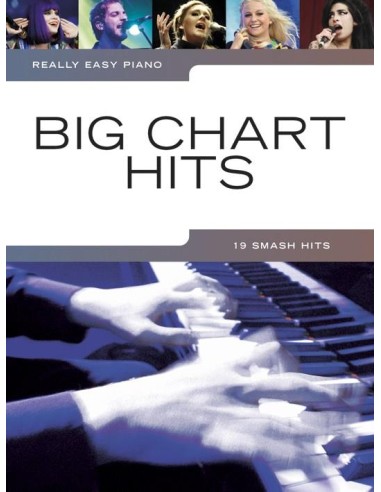 MISCELLANEOUS-Really Easy Piano: Big Chart Hits