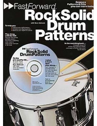 FAST FORWARD-Rock Solid Drums Patterns (Inc.CD)