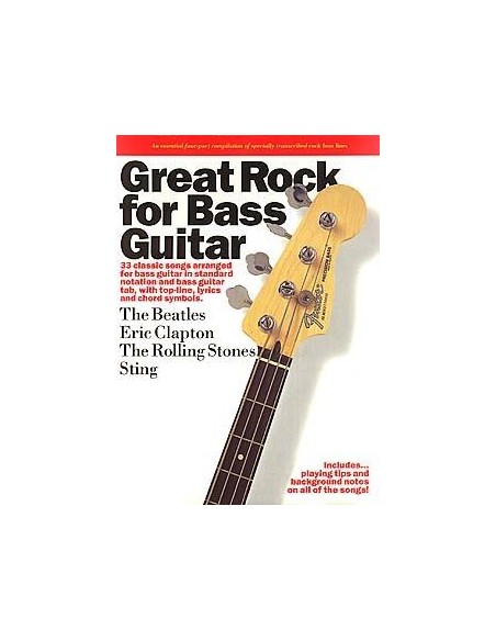 VARIOS-Great Rock für Bass Tab
