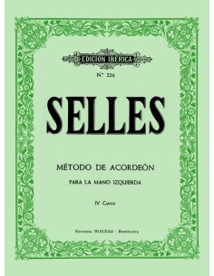 SELLES P.-Esercizi per la mano sinistra Vol.4 per Fisarmonica