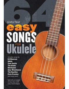 MISCELLANEOUS-64 Easy Songs For Ukulele