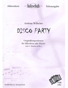 PROBST M.-Disco Party Vol.1 für 1 oder 2 Akkordeons