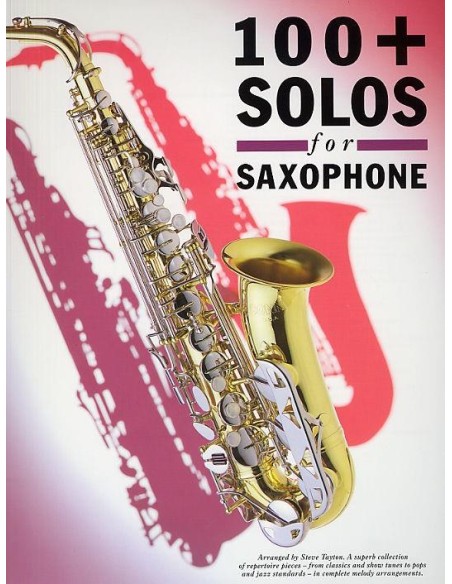VARIOS-100 Plus Solos pour saxophone