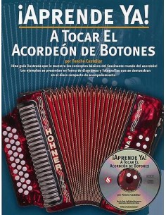 METHOD-Learn Now Button Accordion (Inc.CD) (Castelar)