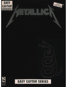 METALLICA-Black Book Guitare facile avec riffs