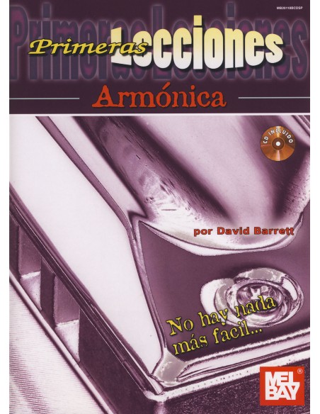 BARRETT D.-Premières leçons dharmonica (Inc.CD)