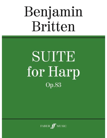 BRITTEN B.-Suite Op.83 pour harpe