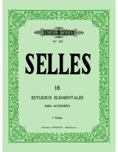 SELLES P.-Studi Elementari 1° Corso per Fisarmonica