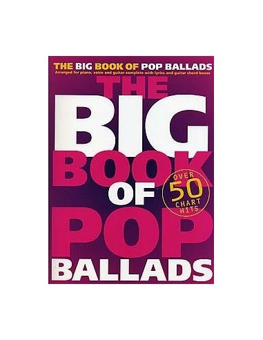 THE BIG BOOK-Pop Ballads (PVG)