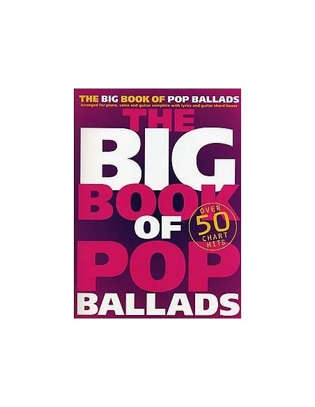 THE BIG BOOK-Pop Ballads (PVG)