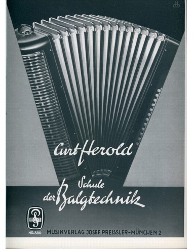 HEROLD C.-Schule der Balgtechnik per fisarmonica