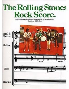 ROLLING STONES-Rock Score für Instrumentalgruppe