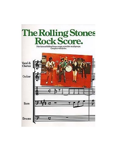 ROLLING STONES-Rock Score für Instrumentalgruppe