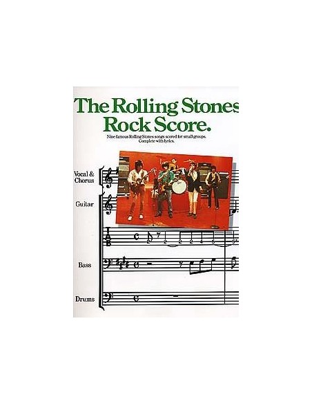 ROLLING STONES-Rock Score für Instrumentalgruppe