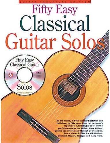 Classical Music-Easy Classical Tab Solos (50) (Inc.CD) (Willard)