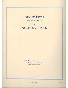 IBERT J.-Pieces Complets (6) pour harpe