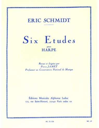 SCHMIDT E.-Studien (6) für Harfe