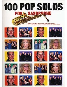 MISCELLANEOUS-100 Pop Solos For Saxophone