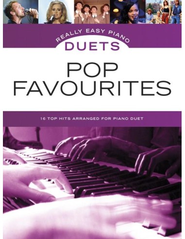 VARIOS-Really Easy Piano Duets: Pop-Favoriten