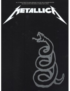 METALLICA-Black Book für Guitar Tab