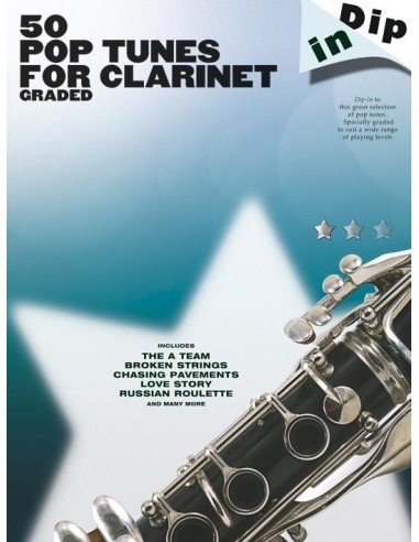 DIP IN-50 Graded Pop Clarinet Solos
