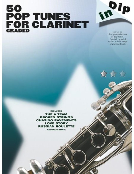 DIP IN-50 Graded Pop Clarinet Solos