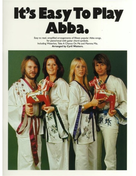 ABBA-È facile suonare per pianoforte