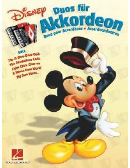 DISNEY-Duos pour accordéon