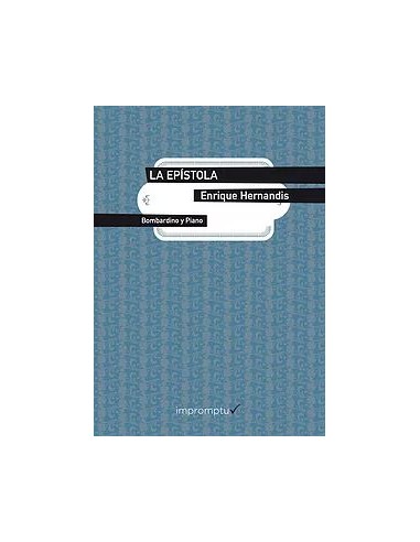 HERNANDIS E.-L'Epistola per Eufonio e Pianoforte