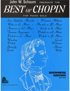 CHOPIN F.-Das Beste Von Chopin for piano (John W. Schaum)