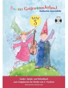 APOSTOLIDIS K.-Buntes Geigenwunderland Band 3 für Violine