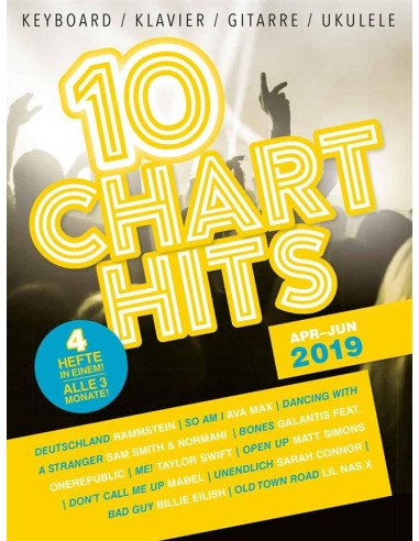 SONSTIGES-10 Charthits Apr bis Jun 2019 (PVG)