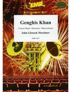 MORTIMER J.G.-Dschingis Khan für Band (Partitur/Stimmen)