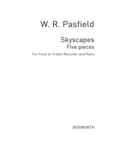 PASFIELD W.-Skyscapes per flauto e pianoforte
