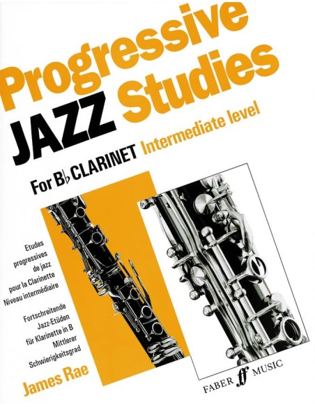 RAE J.-Progressive Jazz Studies (Intermediate Level) for Clarinet