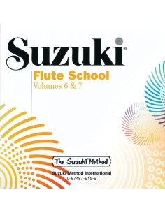 SUZUKI S.-6th and 7th School for Flute (CD Accompaniment)