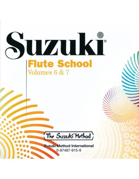 SUZUKI S.-6ª e 7ª Scuola per Flauto (CD di accompagnamento)