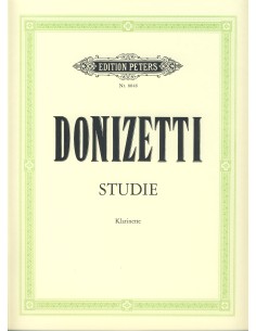 DONIZETTI G.-Studie für Klarinette (Meylan)