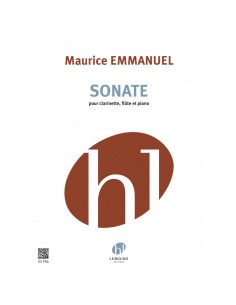 EMMANUEL M.-Sonate per clarinetto, flauto e pianoforte