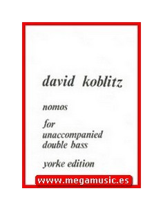 KOBLITZ D.-Nomos (1971) for double bass