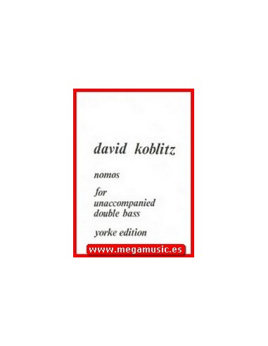 KOBLITZ D.-Nomos (1971) für Kontrabass