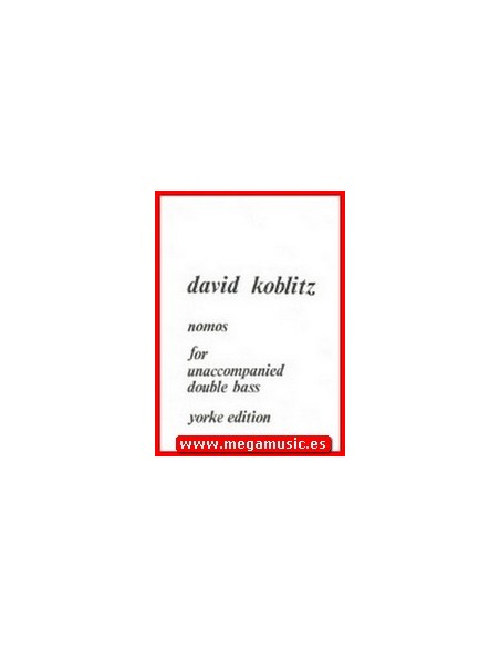KOBLITZ D.-Nomos (1971) per contrabbasso